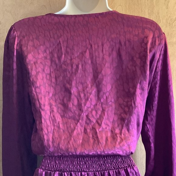 NWT Michael Kors Red Long Sleeve Dress Size: Medium - Picture 6 of 10